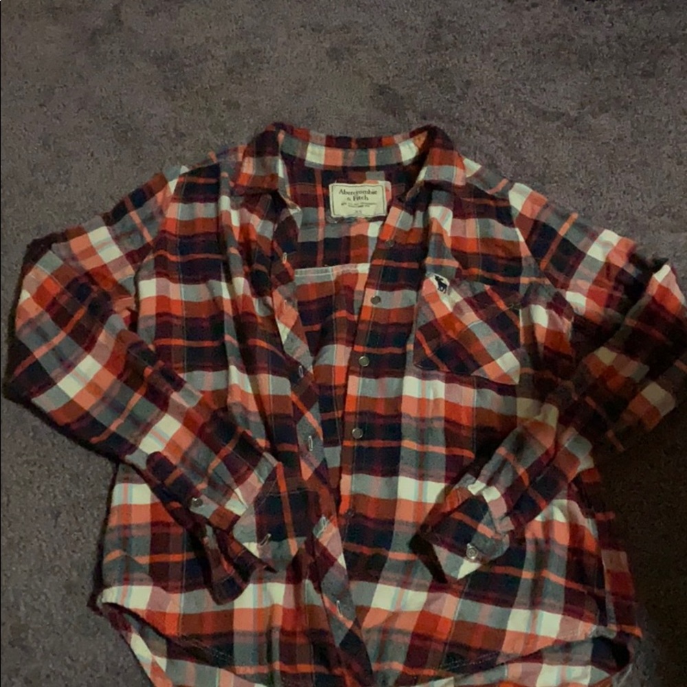 Abercrombie and Fitch flannel